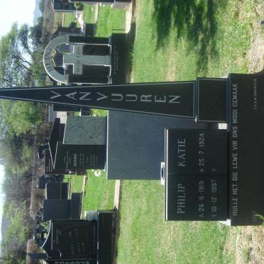 VUUREN Philip, van 1919-1997 &amp; Katie 1924-