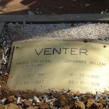 VENTER Maria Johanna
