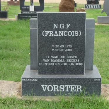 VORSTER N.G.F. 1973-2003
