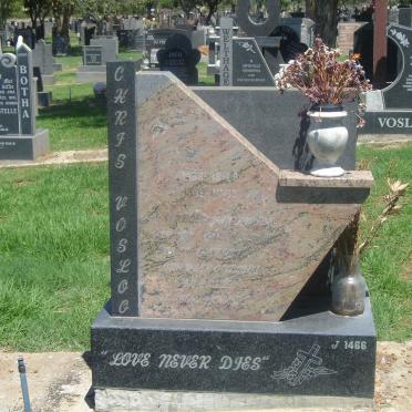 VOSLOO Chris 1958-1999