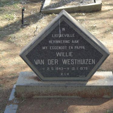 WESTHUIZEN Willie van der