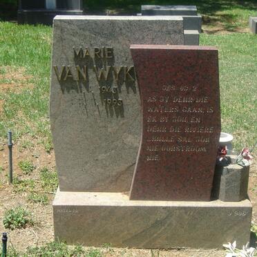 WYK Marie, van 1943-1993