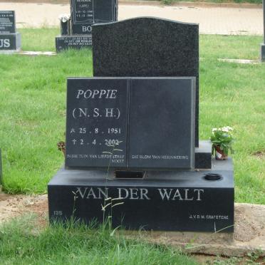 WALT N.S.H., van der 1951-2002
