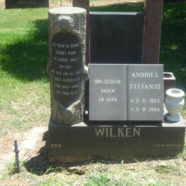 WILKEN Andries Stefanus 1922-1994