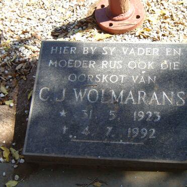 WOLMARANS C J