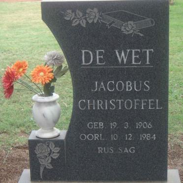 WET Jacobus Christoffel DE