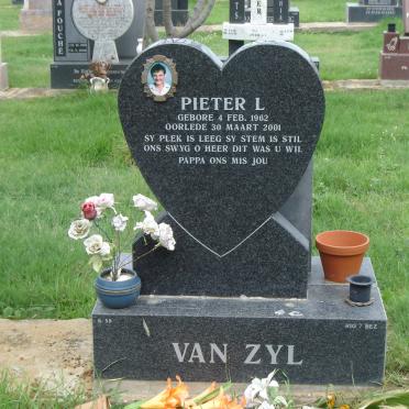 ZYL Pieter L. , van 1962-2001