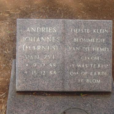 ZYL Andries Johannes VAN