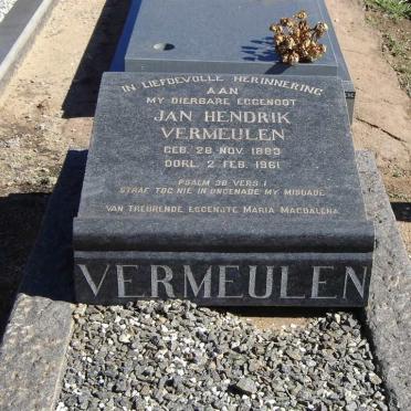 VERMEULEN Jan Hendrik 1883-1961