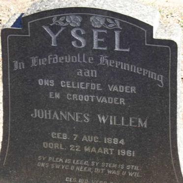 YSEL Johannes Willem 1884-1961