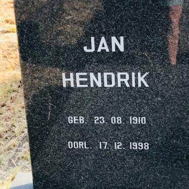 KRUGER Jan Hendrik 1910-1998