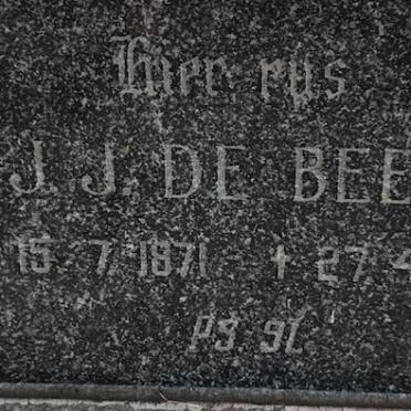 BEER J.J., de 1871-1966