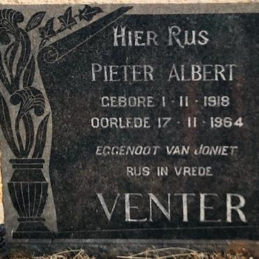 VENTER Pieter Albert 1918-1964
