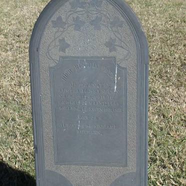BRITO Luwisa Sussanna Jacoba, de nee FOURIE 1900-1922