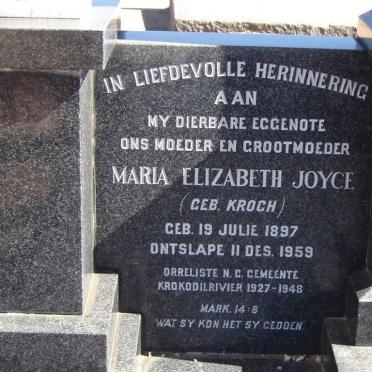 JOYCE William Robey 1881-1965 &amp; Maria Elizabeth KROGH 1897-1959_2