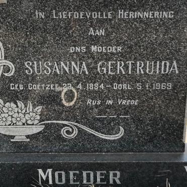 VENTER Joachim Marthinus 1880-1965 &amp; Susanna Gertruida COETZEE 1884-1969