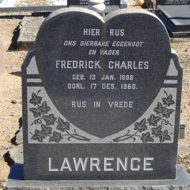 LAWRENCE Fredrick Charles 1898-1960