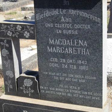 BASSON Magdalena Margaretha 1943-1962