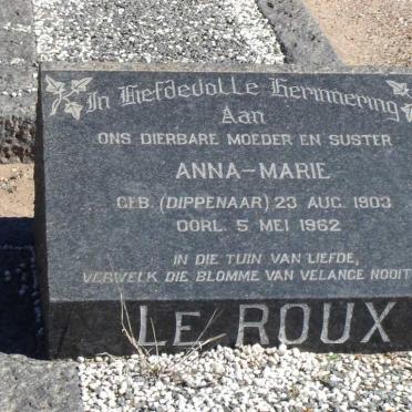 ROUX Anna-Marie, le nee DIPPENAAR 1903-1962