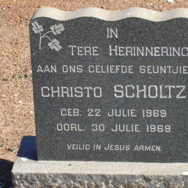 SCHOLTZ Christo 1969-1969