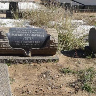 VENTER Jan Adriaan Jakobus 1909-1972 &amp; Anna Margaretha MALHERBE 1904-1961