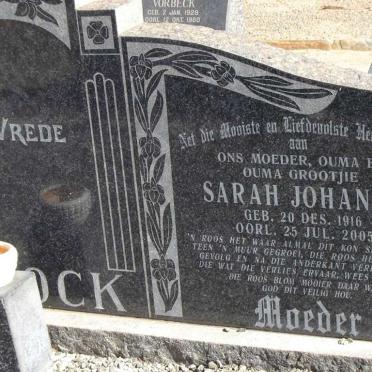 PEACOCK Robert 1915-1960 &amp; Sara Johanna 1916-2005_3