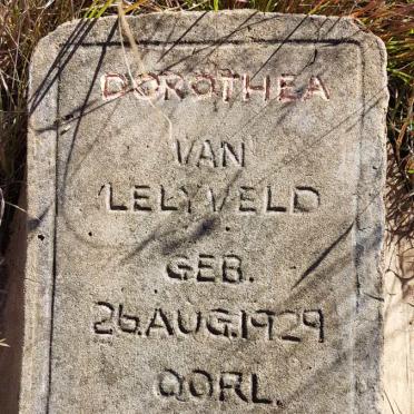 LELYVELD Dorothea, van 1929-1930
