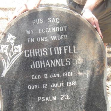 EILERD Christoffel Johannes 1901-1981