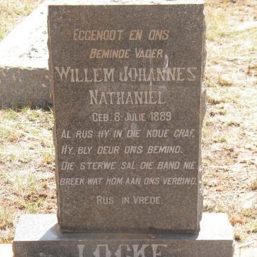 LOCKE Willem Johannes Nathaniel 1889-