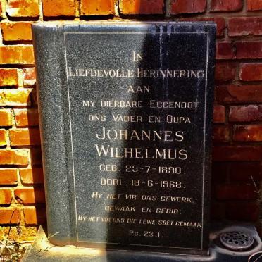 KRUGER Johannes Wilhelmus 1890-1968