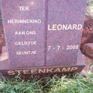 STEENKAMP Leonard -2008