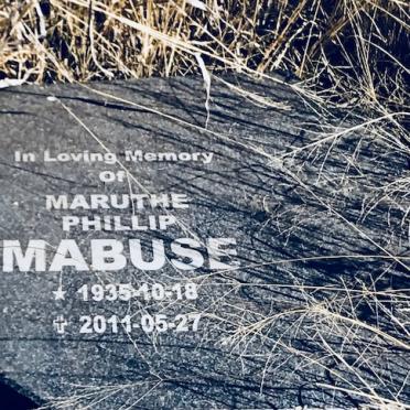 MABUSE Maruthe Phillip 1935-2011
