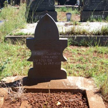 TERBLANCHE Maria Elizabeth 1934-1935