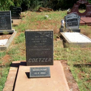 COETZER Theuns Louis 1881-194?