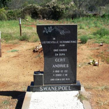 SWANEPOEL Gert Andries 1918-2002