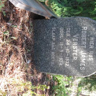 VERSTER Robert James 1932-1934