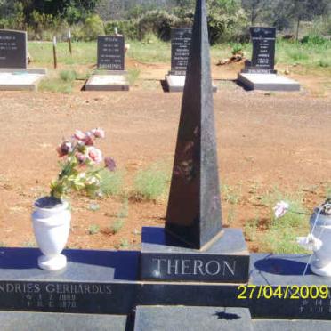 THERON Andries Gerhardus &amp; ?sara -1975