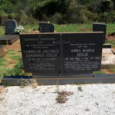 ZEELIE Cornelis Jacobus Johannes 1917-1974 &amp; Anna Maria 1918-1997