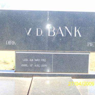 BANK Dirk, v.d. 1912-1970 &amp; Pieta
