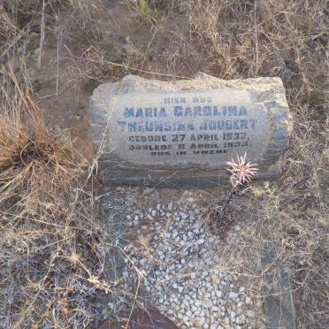 JOUBERT Maria Carolina Theunsina 1932-1933