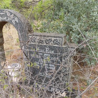 JOUBERT Pieter Jacobus 1895-1966 &amp; Johanna Sophia VILJOEN 1895-1955