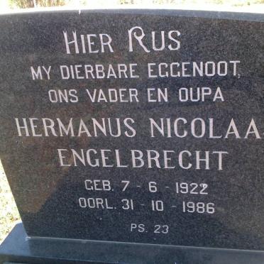 ENGELBRECHT Hermanus Nicolaas 1922-1986