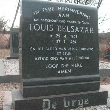 VRYE Louis Belsazar, de 1907-1989