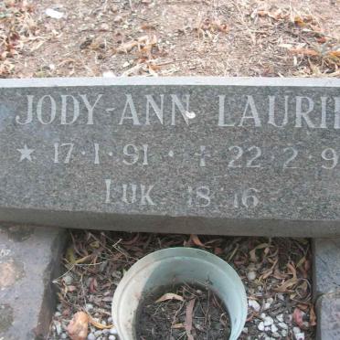 LAURIE Jody-Ann 1991-1991