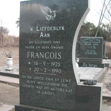 SWANEPOEL Francois 1925-1990