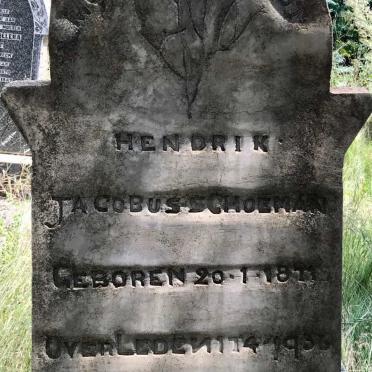 SCHOEMAN Hendrik Jacobus 1871-1936