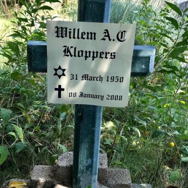 KLOPPERS Willem A.C. 1950-2008