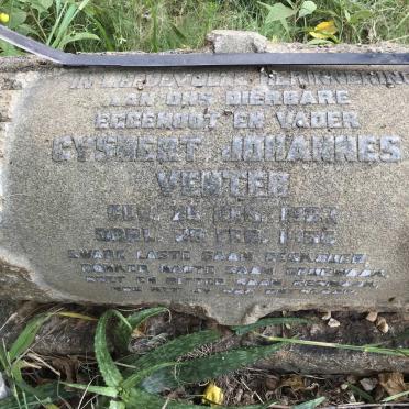 VENTER Gysbert Johannes 1923-1956