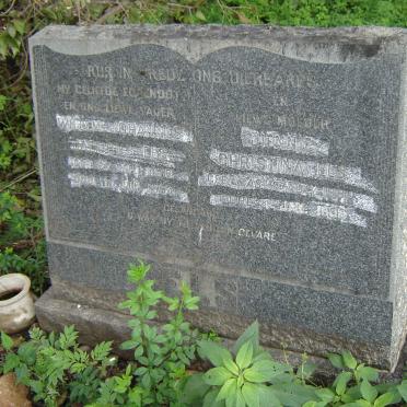 ELS Willem Johannes Jacobus 1878-1954 &amp; Jiennie Christina RAS 1880-1958