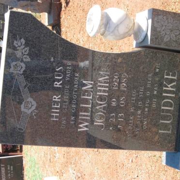 LUDIKE Willem Joachim 1920-1989